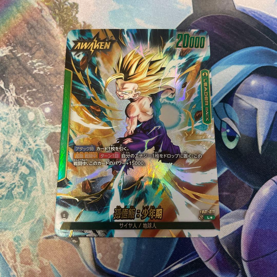 孫悟飯　リーダーパラレル　ドラゴンボール　緑