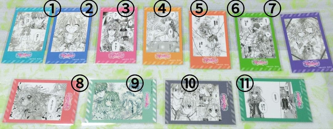 70th りぼん展　種村有菜　フォトカードコレクションセット