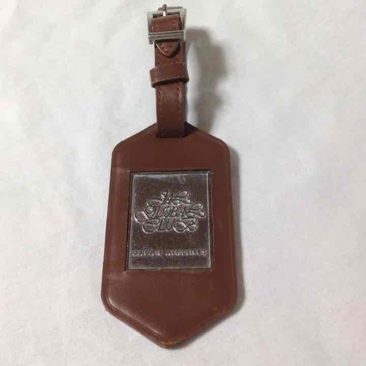 希少品】JAL JGC グローバルクラブ 亀タグ 茶色 日本航空