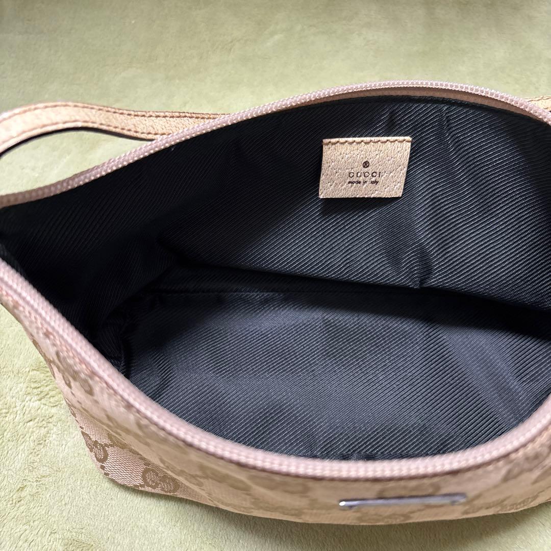 GUCCI GGパターン バッグ ベージュ