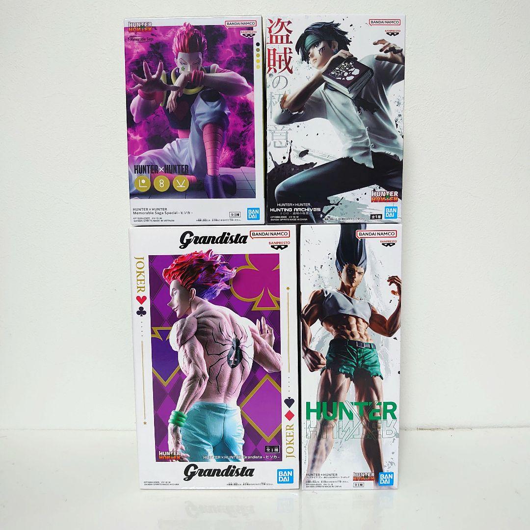 HUNTER×HUNTER クロロ ヒソカ ゴン フィギュア 4点セット M1