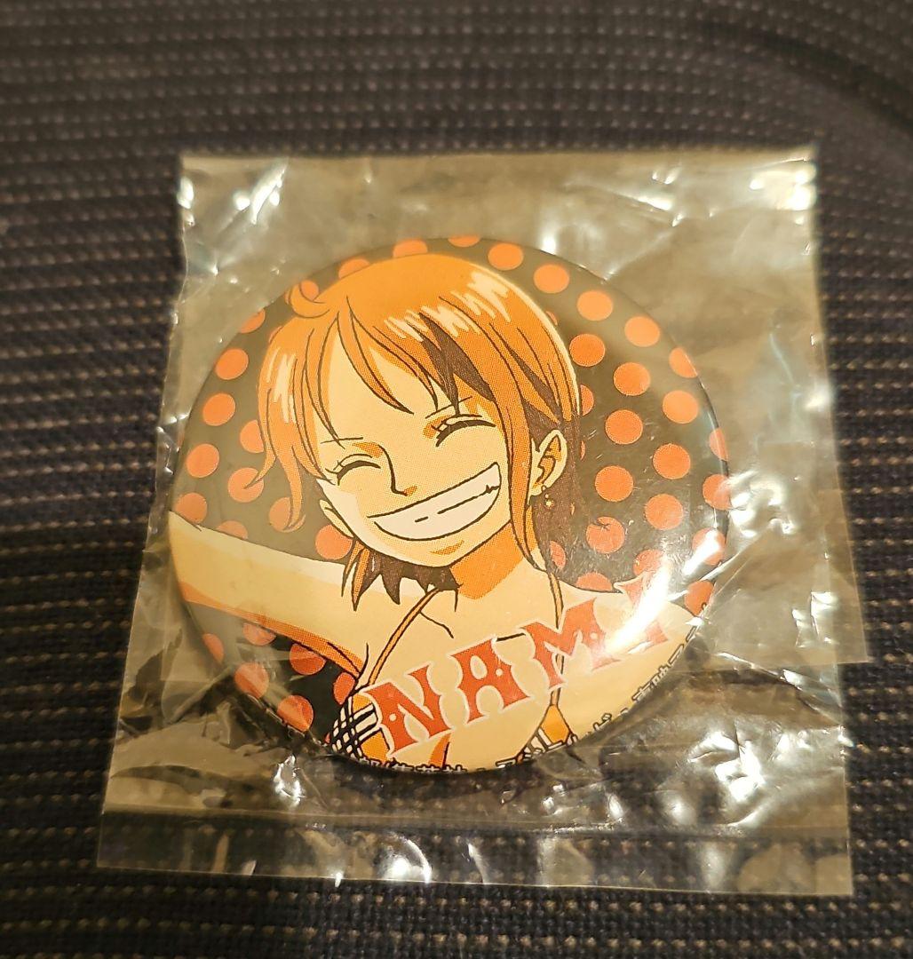 初期 ワンピース ナミ 缶バッジ 超希少 ワンピース アニメ 初期 ナミ