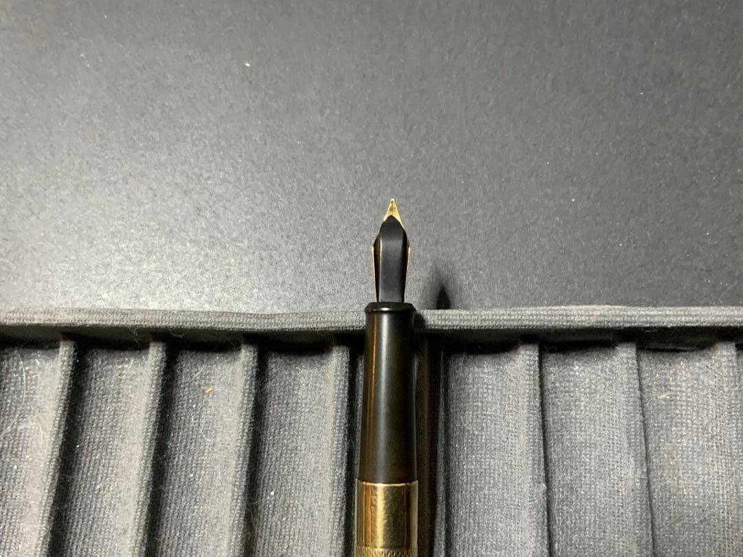 9金無垢Vintage Onoto 万年筆 14KのFペン先 クリスマス特価