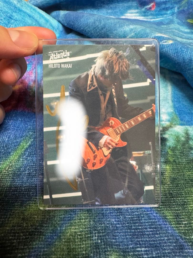 Mrs.GREEN APPLE 若井滉斗　直筆サイン 激レア公式】Mrs. GREEN APPLE 若井滉斗 直筆サイン 激レア公式】Mrs