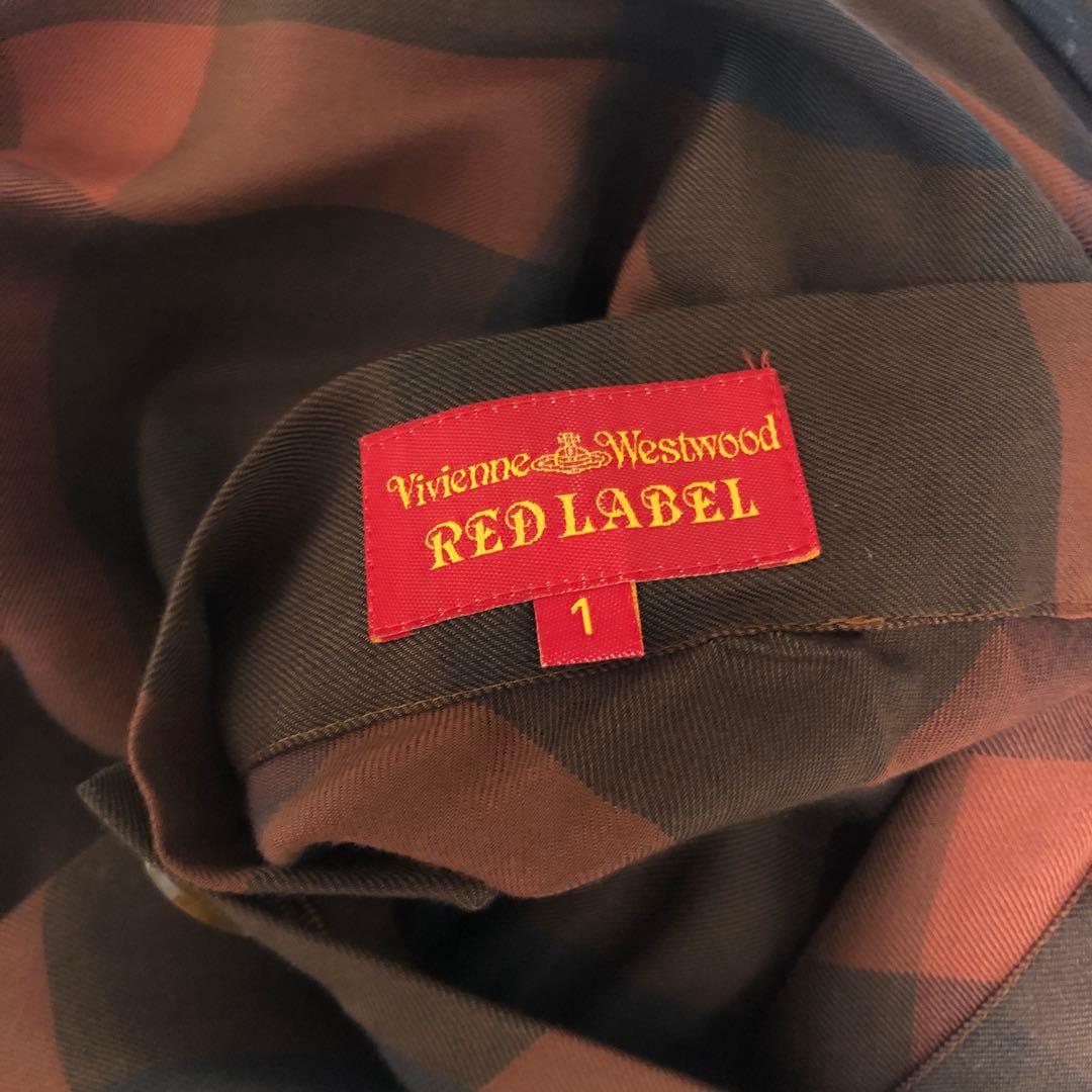 ヴィヴィアン　レッドレーベル　赤チェックスカート