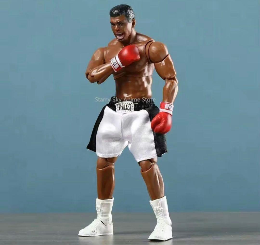 マイクタイソン、モハメドアリ2体セット全身 関節 可動 アクション フィギュア