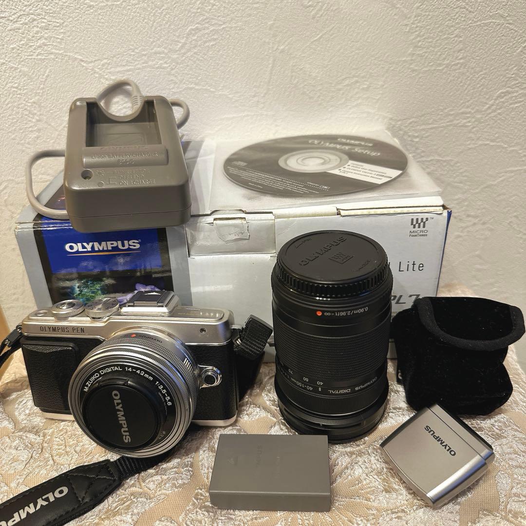 【美品】OLYMPUSミラーレス一眼 PEN E-PL7 ダブルズームキット Amazon | OLYMPUS ミラーレス一眼 PEN E-PL7 EZダブルズームキット