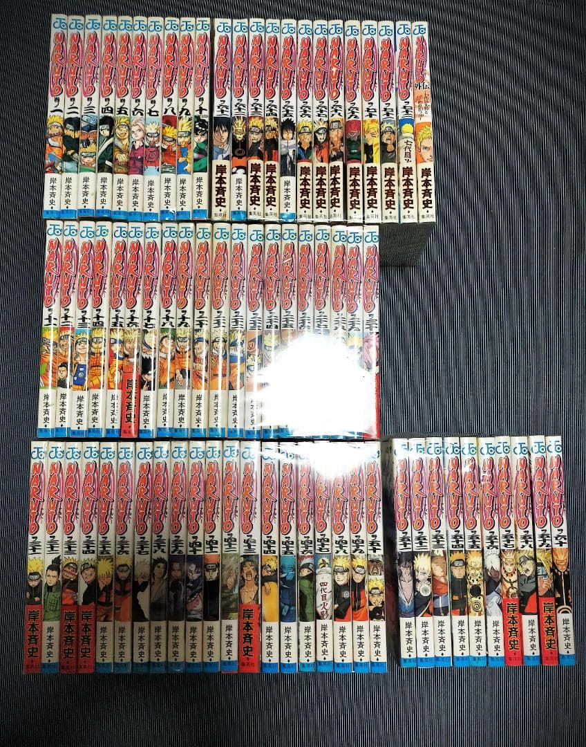 ナルト全巻 NARUTO（ナルト） 全巻セット（1〜72巻）＋者の書、初版多数