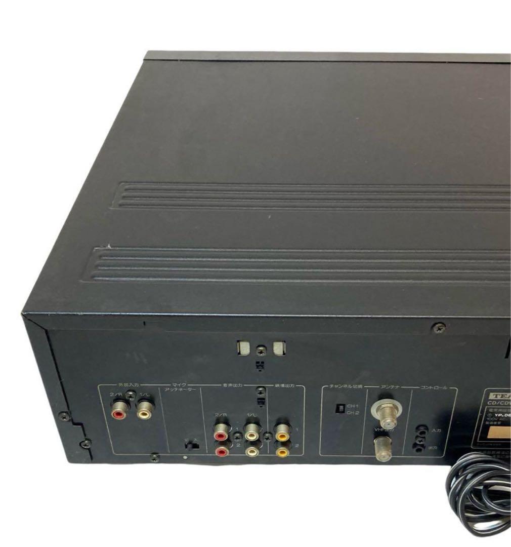 LD/CD再生確認済】TEAC LV-3300K LDプレーヤー リモコン付き