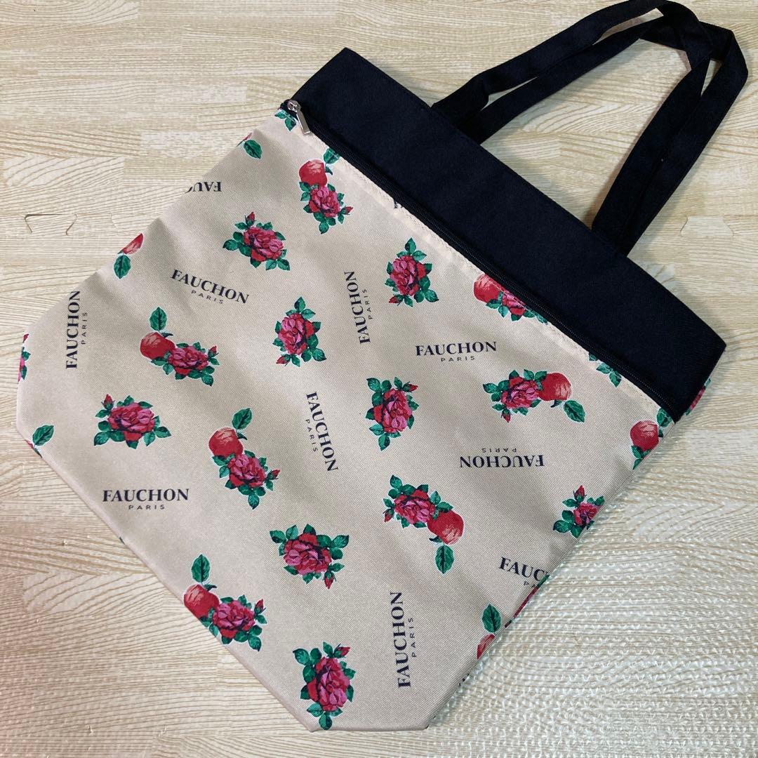 FAUCHON トート エコ バッグ ノベルティ 高島屋 フォション 花柄