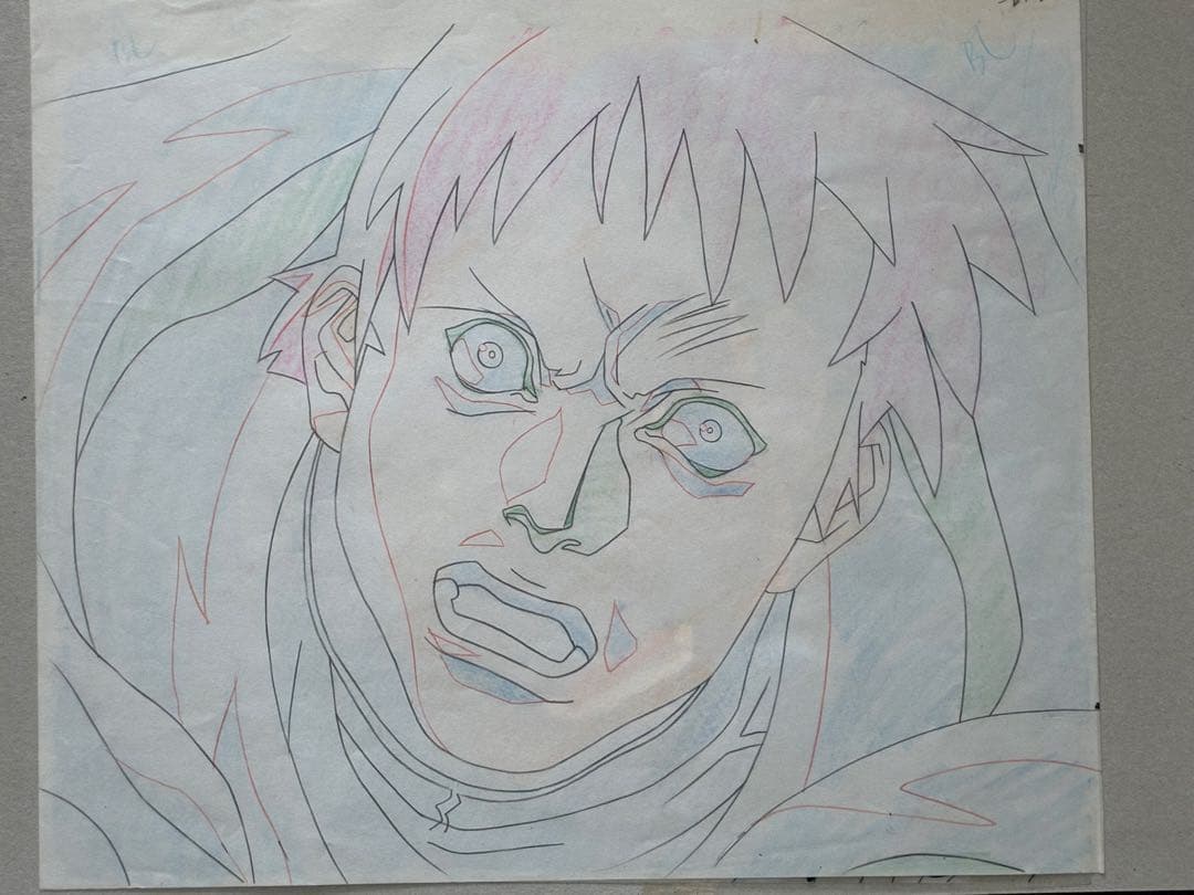 貴重】ロードス島戦記 英雄騎士伝 手書きセル画＋コンテセット 6枚まとめ