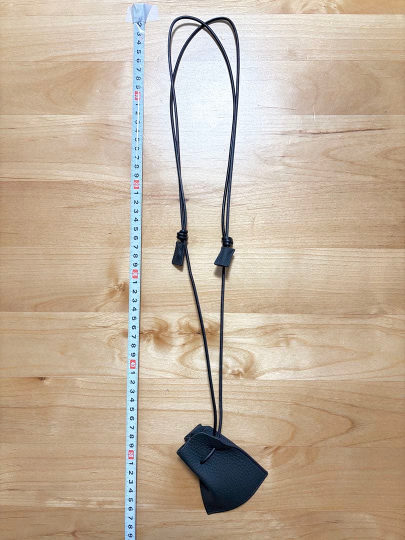 【未使用】ITTI(イッチ) 巾着ポーチ黒XXXS