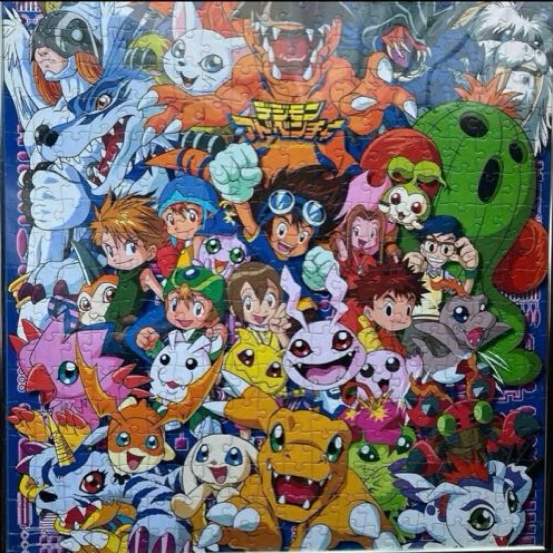 デジモンアドベンチャー 勇気無限大 ジグソーパズル 500ピース 当時物