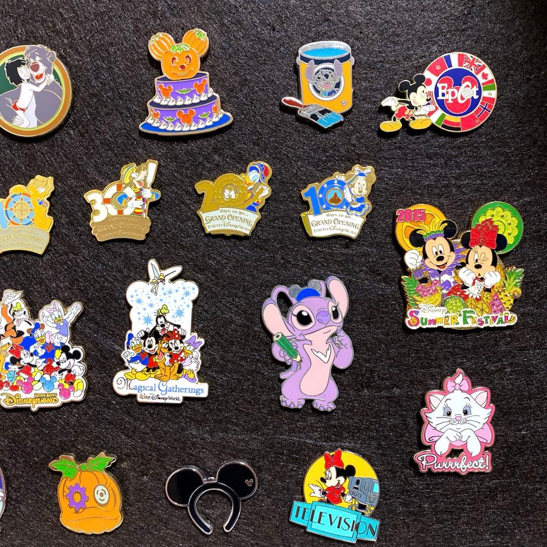 【額付き】ディズニー　ピンバッジ　ピンバッチ　まとめ売り（23点セット）12