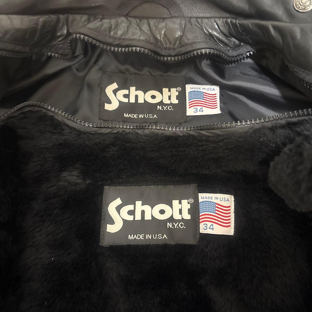 makeovers様専用 美品‼️新型schott141 34インチライダース - メルカリ