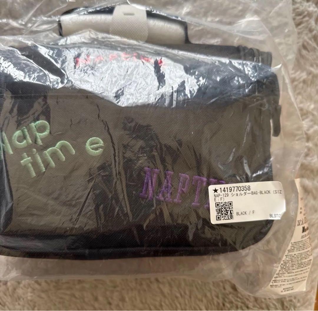 未使用】Nissy nap time ショルダーバッグ Black Naptime ナップタイム