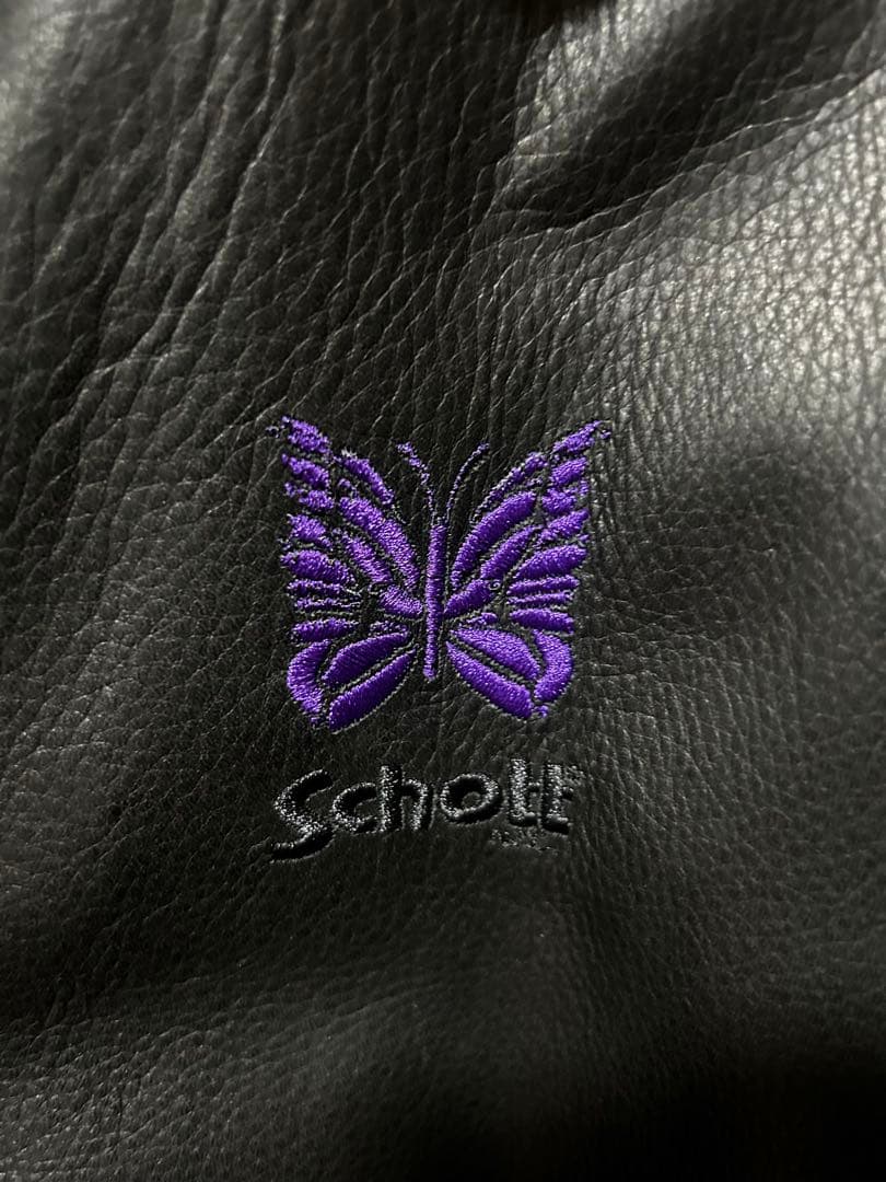 Schott×Needles レザージャケット XL