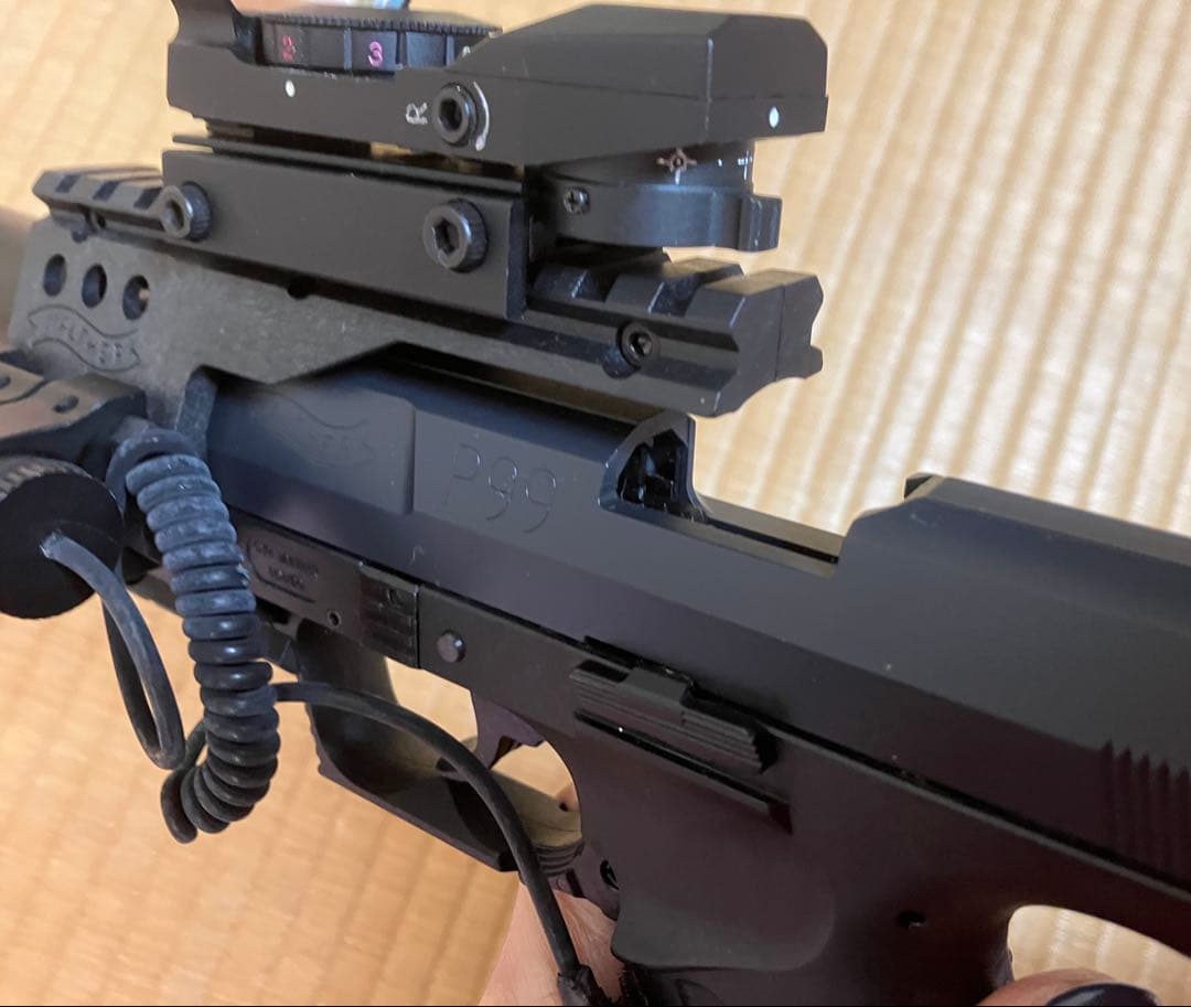 マルゼン ブローバッグ ガスガン ワルサーP99と附属装備品 未使用 ケース付き