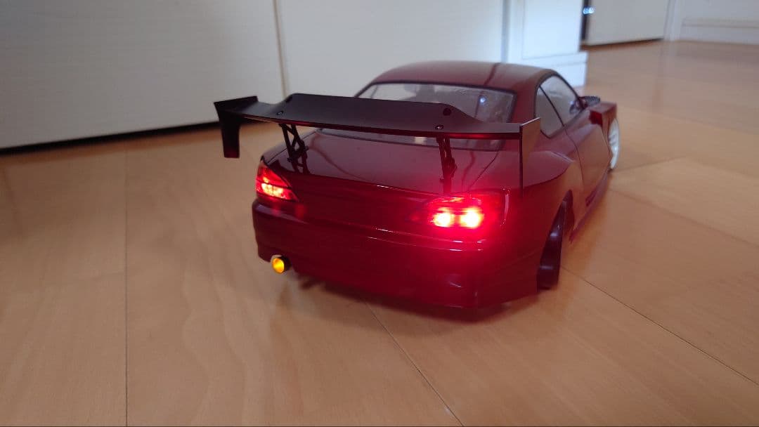 風間オートS15シルビアボディのみスーパーマリオ