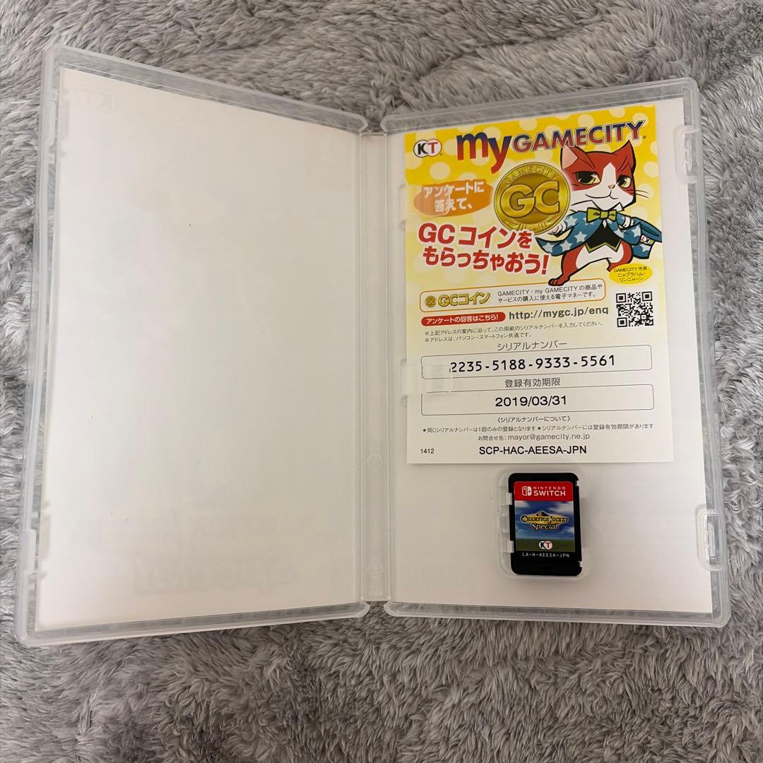 Nintendo Switch CHAMPION JOCKEY Special Nintendo Switch