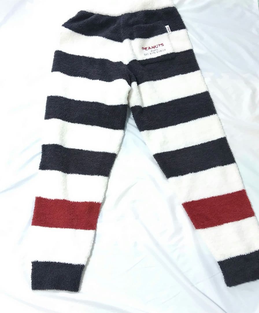 ジェラートピケ ルームウエア パジャマ スヌーピー 上下セット 冬 長袖