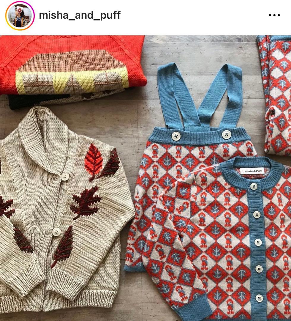 misha&puff ニットパンツ 2-3y ミーシャアンドパフ