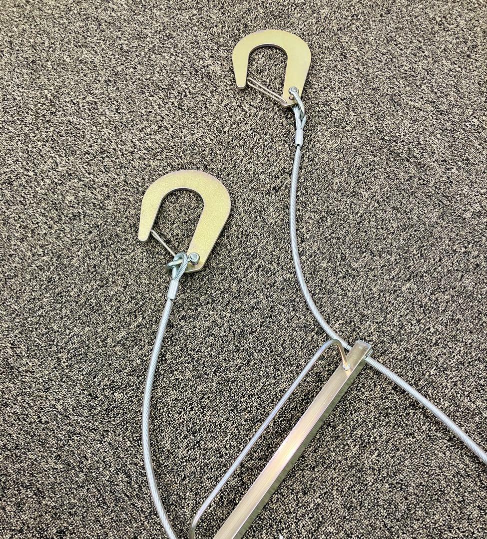 未使用　金属製避難はしご　5.8m ワイヤーラダー　美品　国家検定合格品　防災