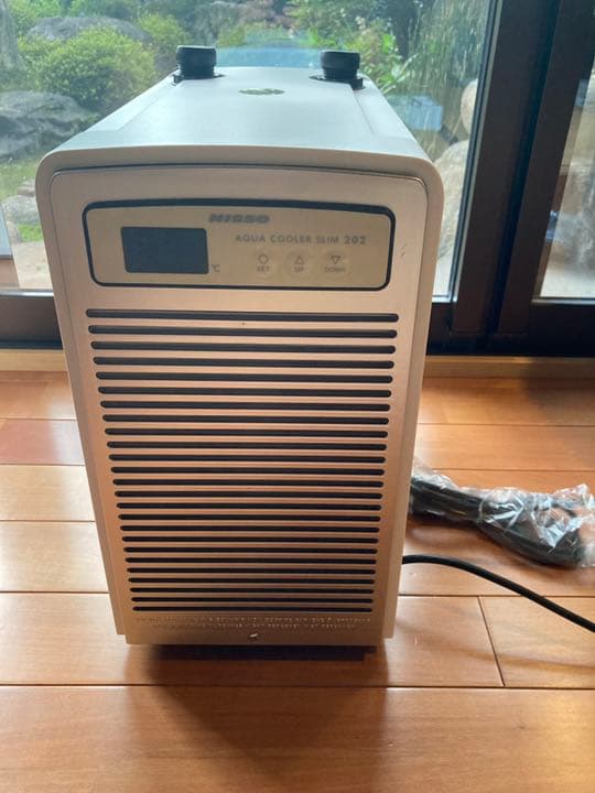 新品未使用 ニッソー 水槽用 クーラー アクアクーラー スリム 202 ショップ