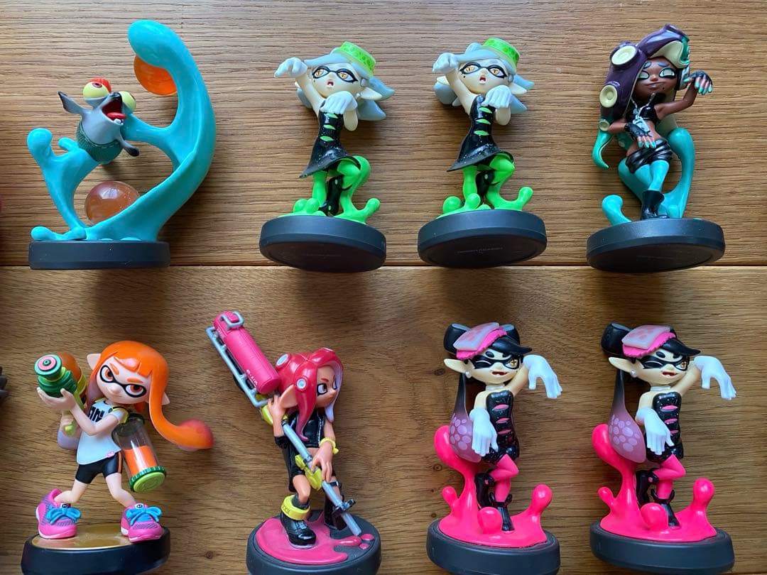 22点まとめ売り amiiboセット スプラトゥーン セフィロス マインクラフト
