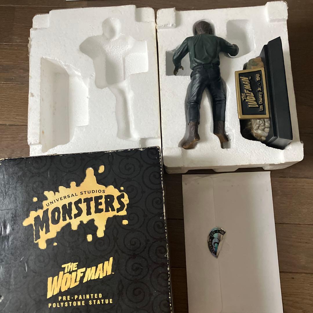 SF・ファンタジー・ホラー UNIVERSAL MONSTERS THE WOLFMAN STATUE