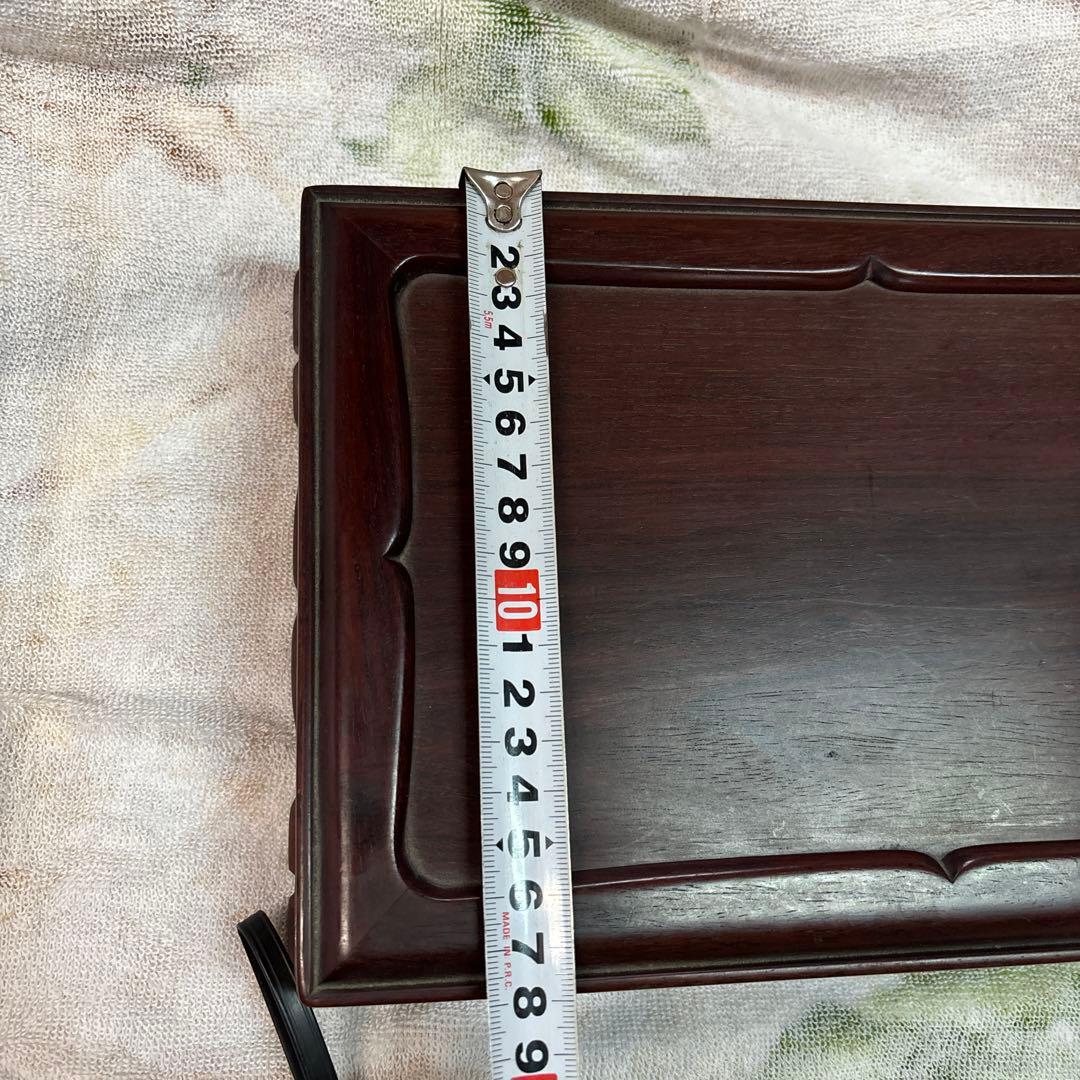 新品未使用 中国古玩 黄花梨紫檀 木製文箱 砚箱 書類ケース 小物入れ