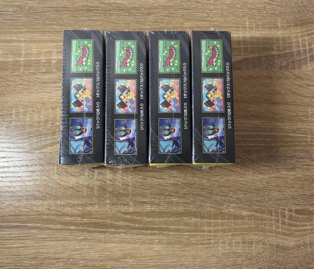 ポケモンカードゲームメガドリームex　シュリンク付　４BOXセット