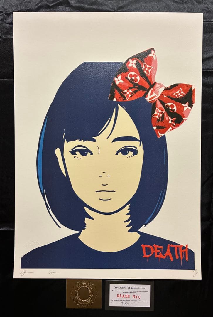 DEATH NYC 世界限定100枚 アート ポスター