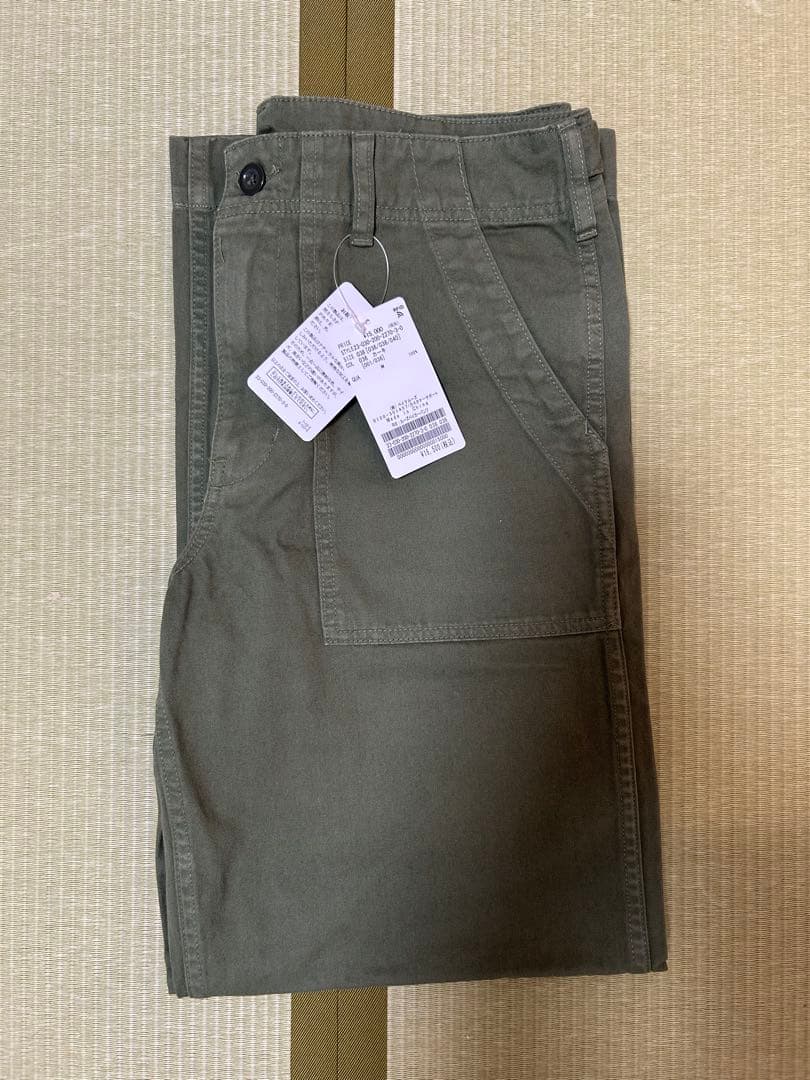 Spick and Span ルーズベイカーパンツ　カーキ 38
