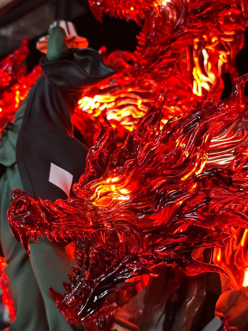 ブリーチ　浦原喜助　破道の九十九　五龍転滅　ガレージキッド　フィギュア　透明版