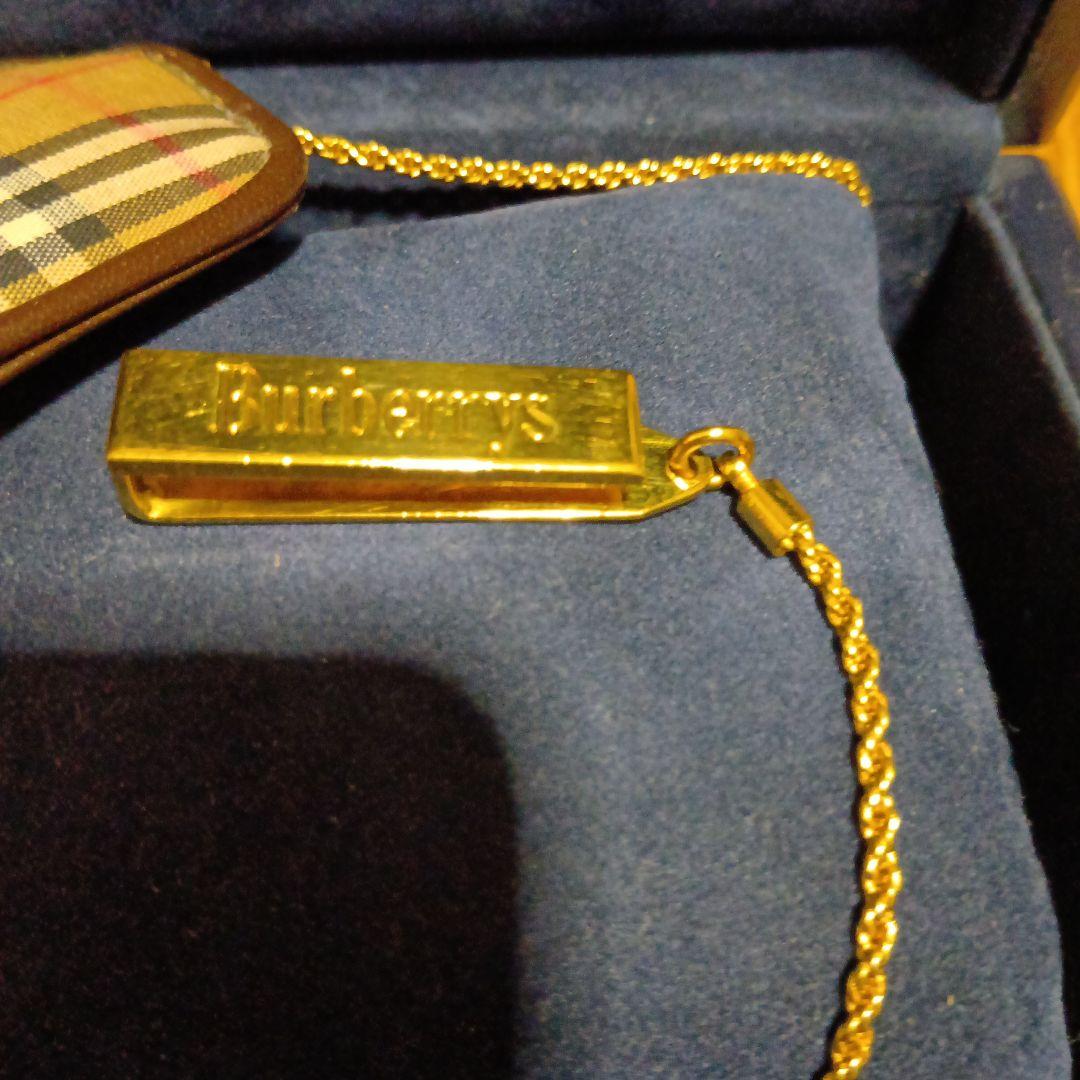 g*a様 Burberrys ゴールド 懐中時計 チェックケース付き　稼働品