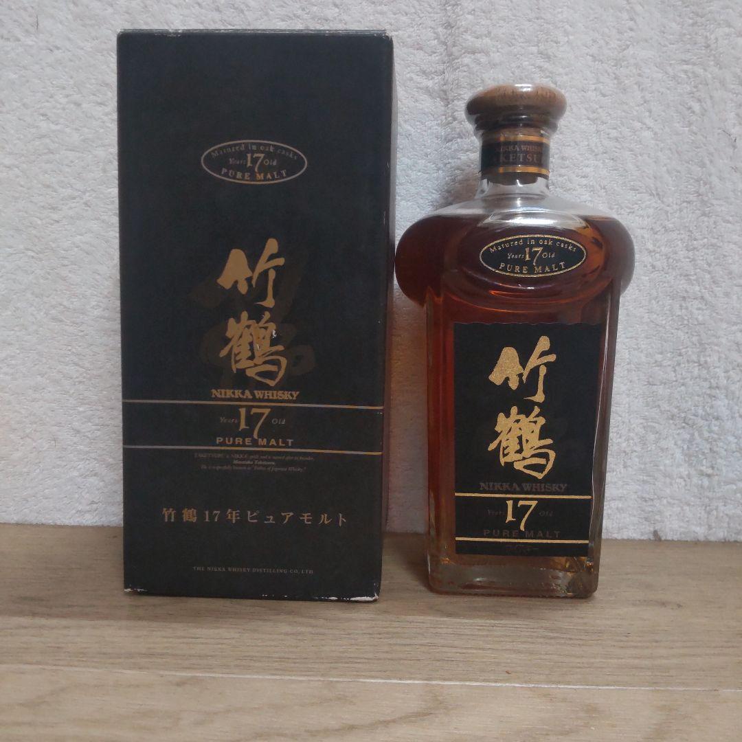 古酒　竹鶴17年 700ml Amazon.co.jp: NIKKA ニッカ ウヰスキー 竹鶴 17年 旧ボトル ピュア
