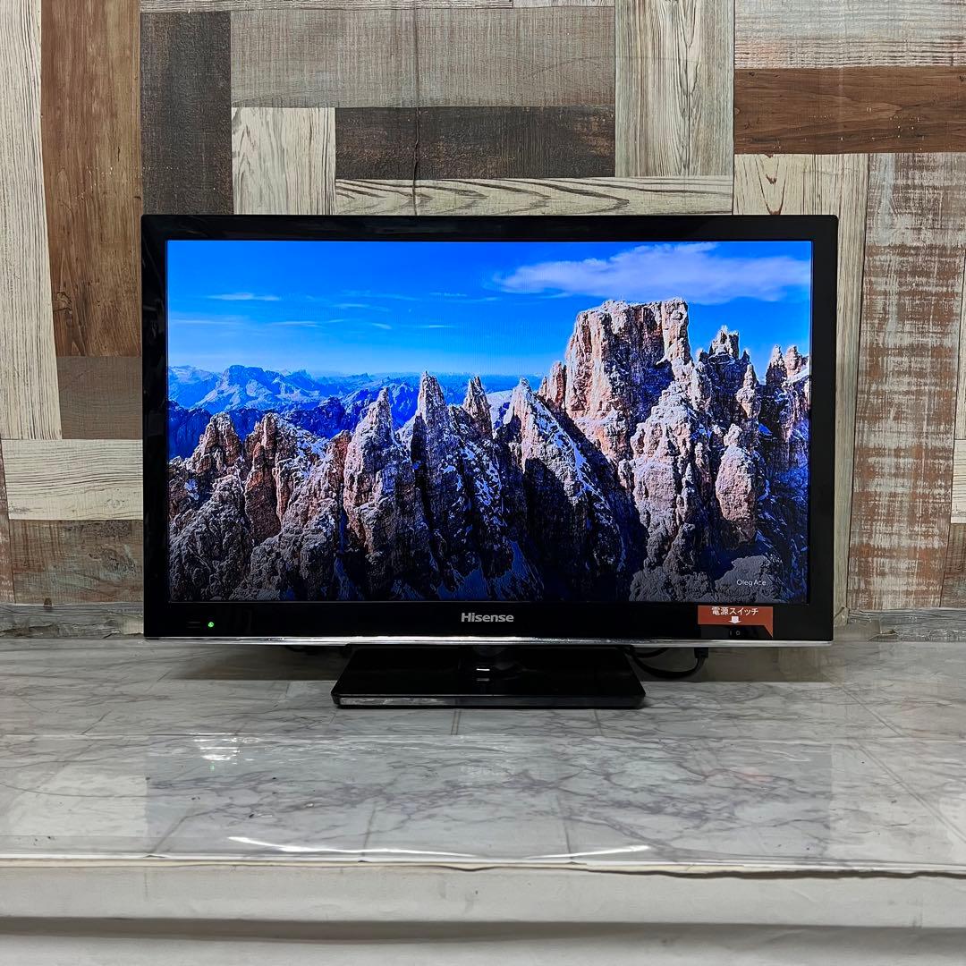 即日受渡❣️全国送料込ハイセンス24型液晶テレビWチューナー裏番組