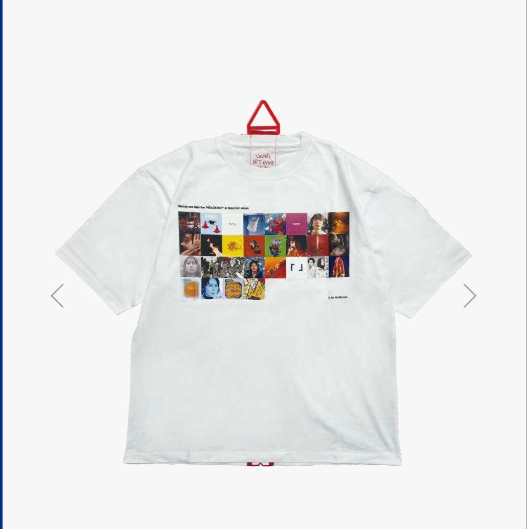 新品未開封M】vaundy cover art t-shirt White