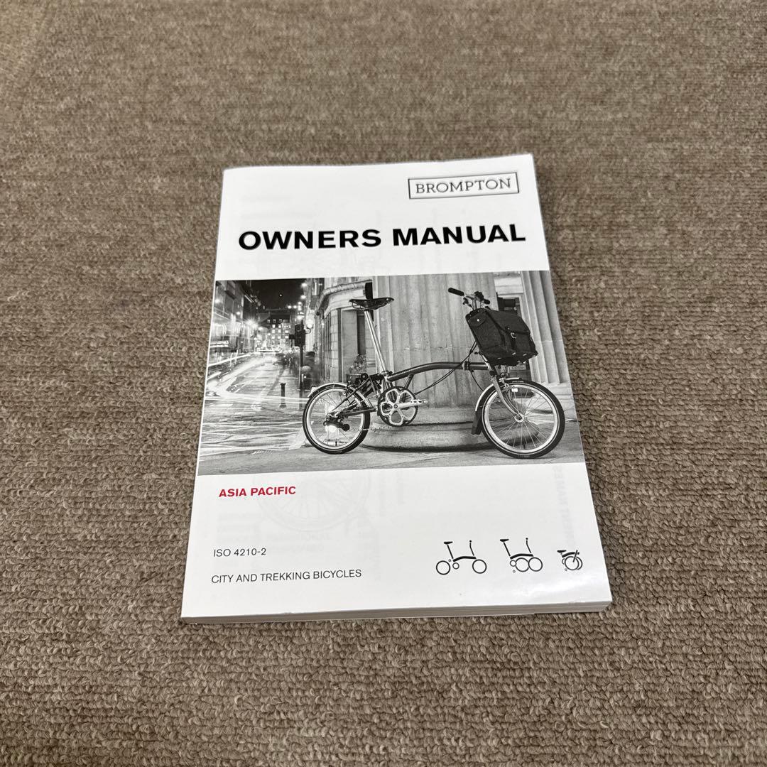 【BROMPTON】 《ブラックラッカー》2024年製 M6R折りたたみ自転車