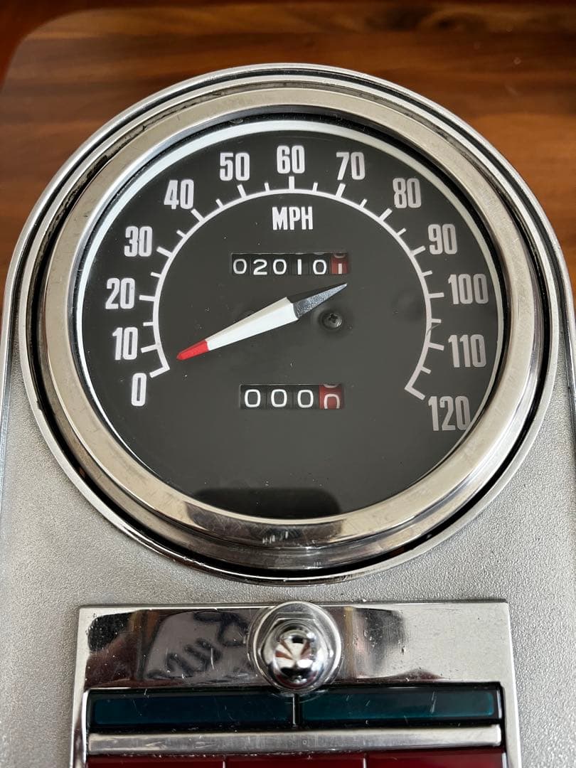 ぽんさん専用 ハーレー用 スピードメーター 【マイル表示 カギ付き】