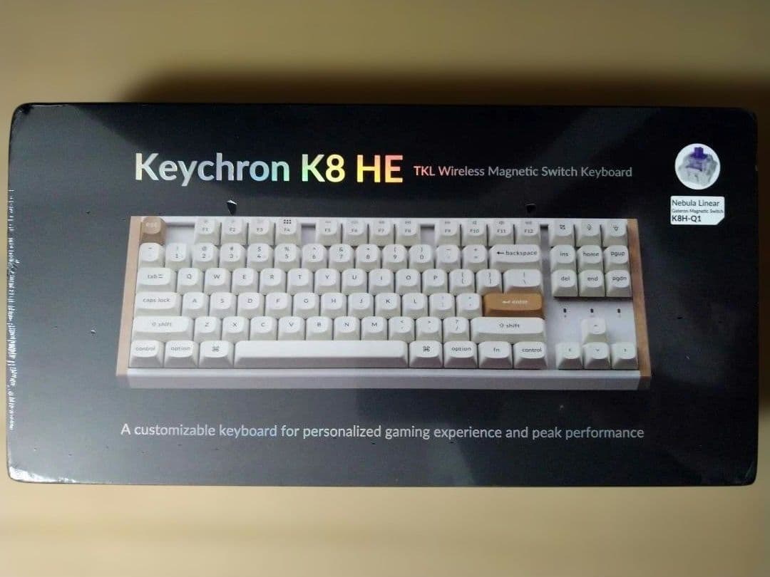 Keychron K8 HE US配列 ワイヤレスメカニカルキーボード Keychron K8