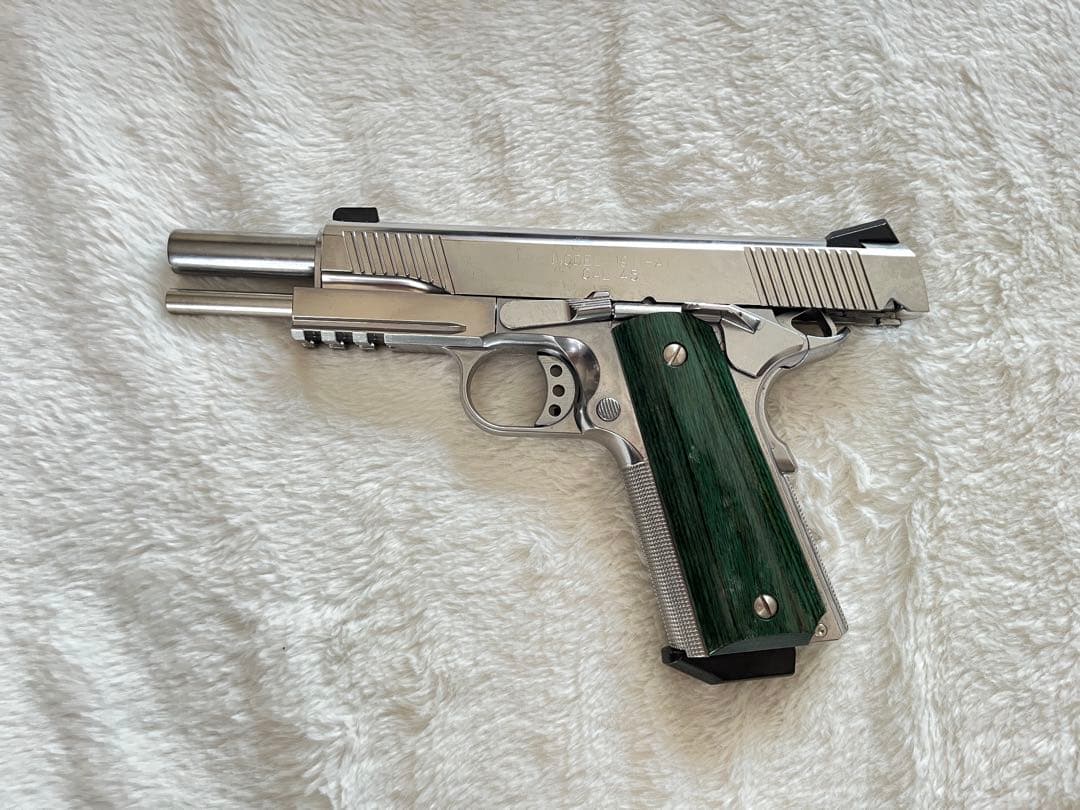マルシン M1911-A1 TRP Satinet Silver 8mmガスガン