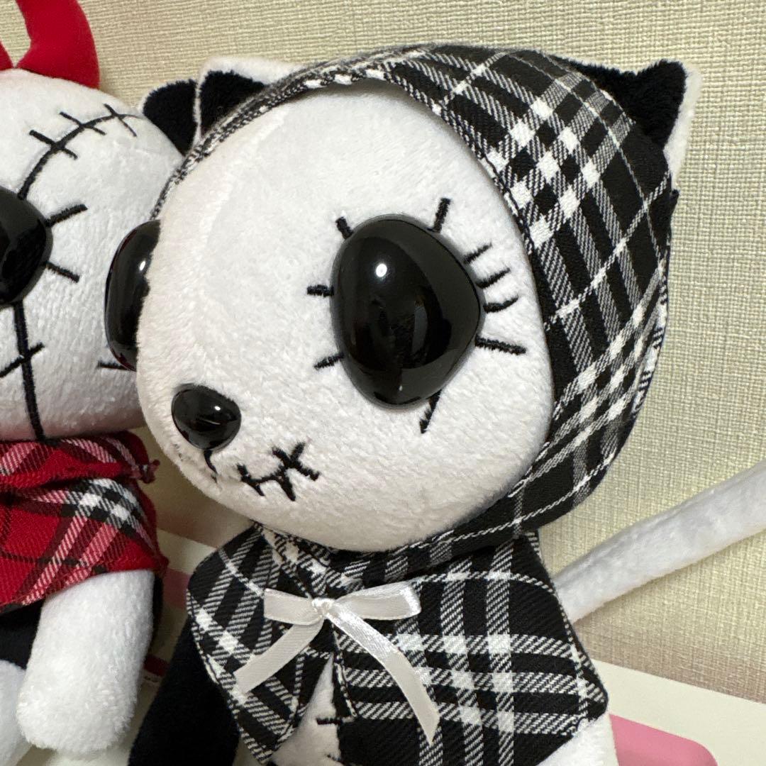 HANGRY &ANGRY ぬいぐるみ①　ハングリーアングリー　チェックマント