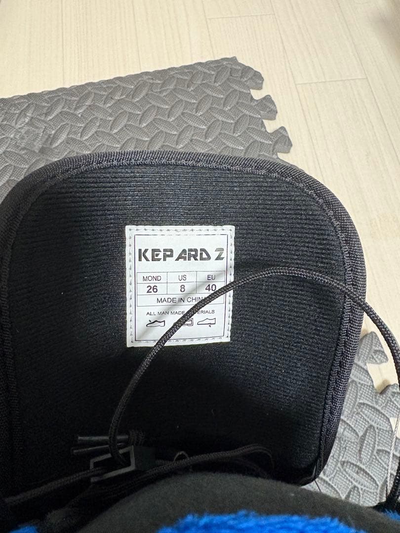 KEPARD Z スノーボードブーツ ブラック/ブルー