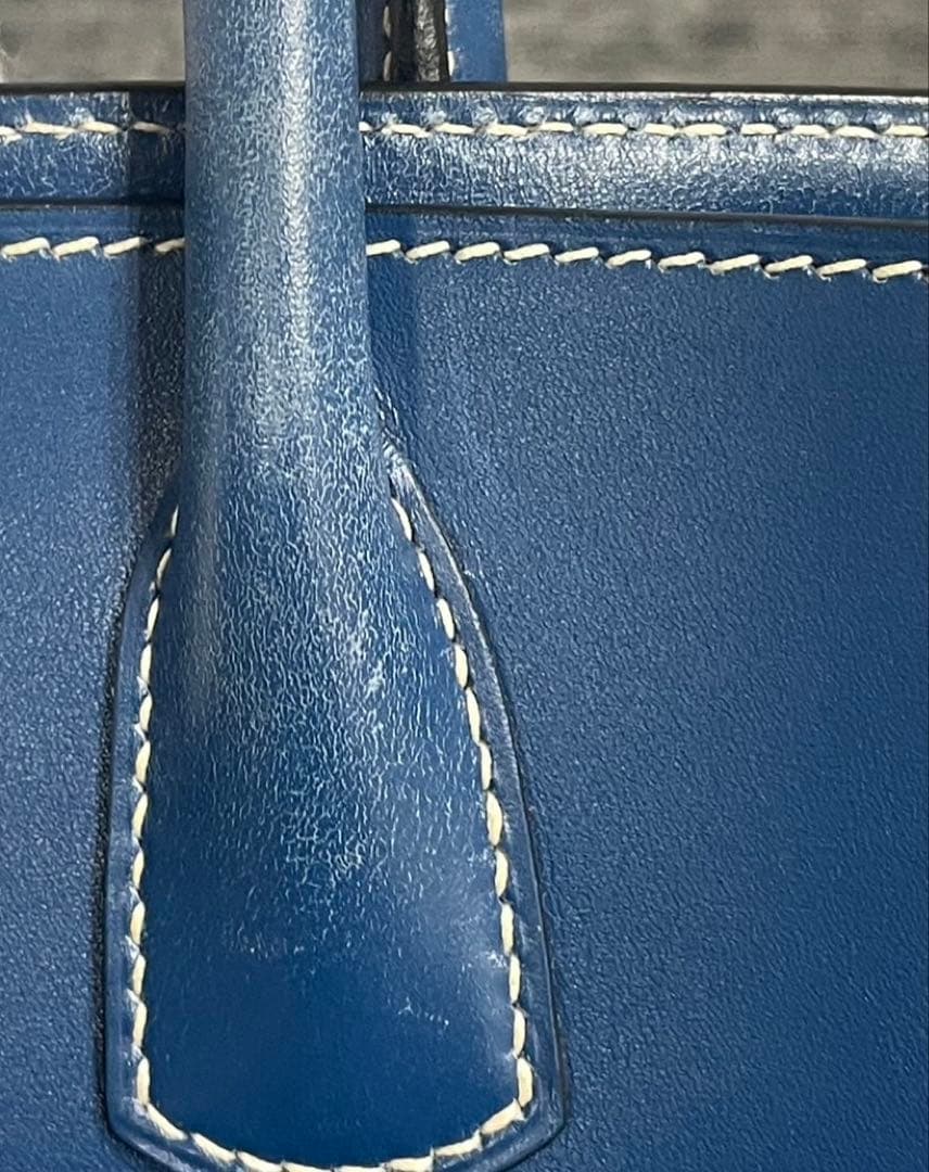 HERMES エルメス　ホワイトバスＧＭ　ビジネスバッグ