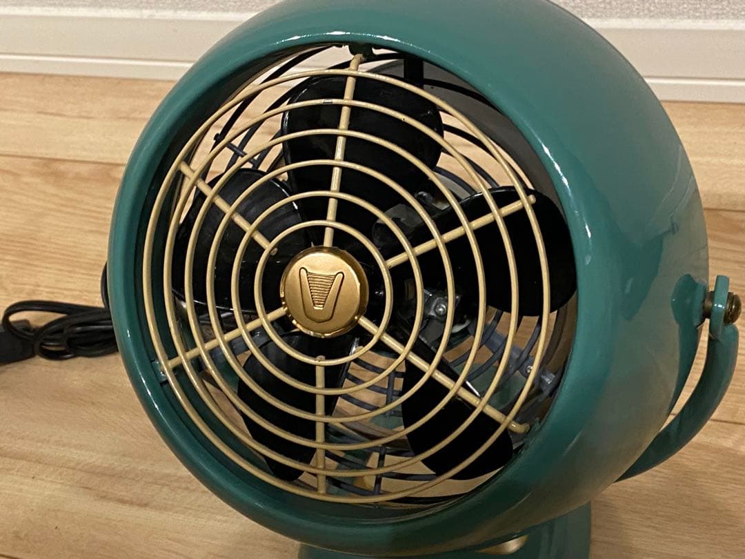 Vornado レトロ扇風機 青緑色 サーキュレーター