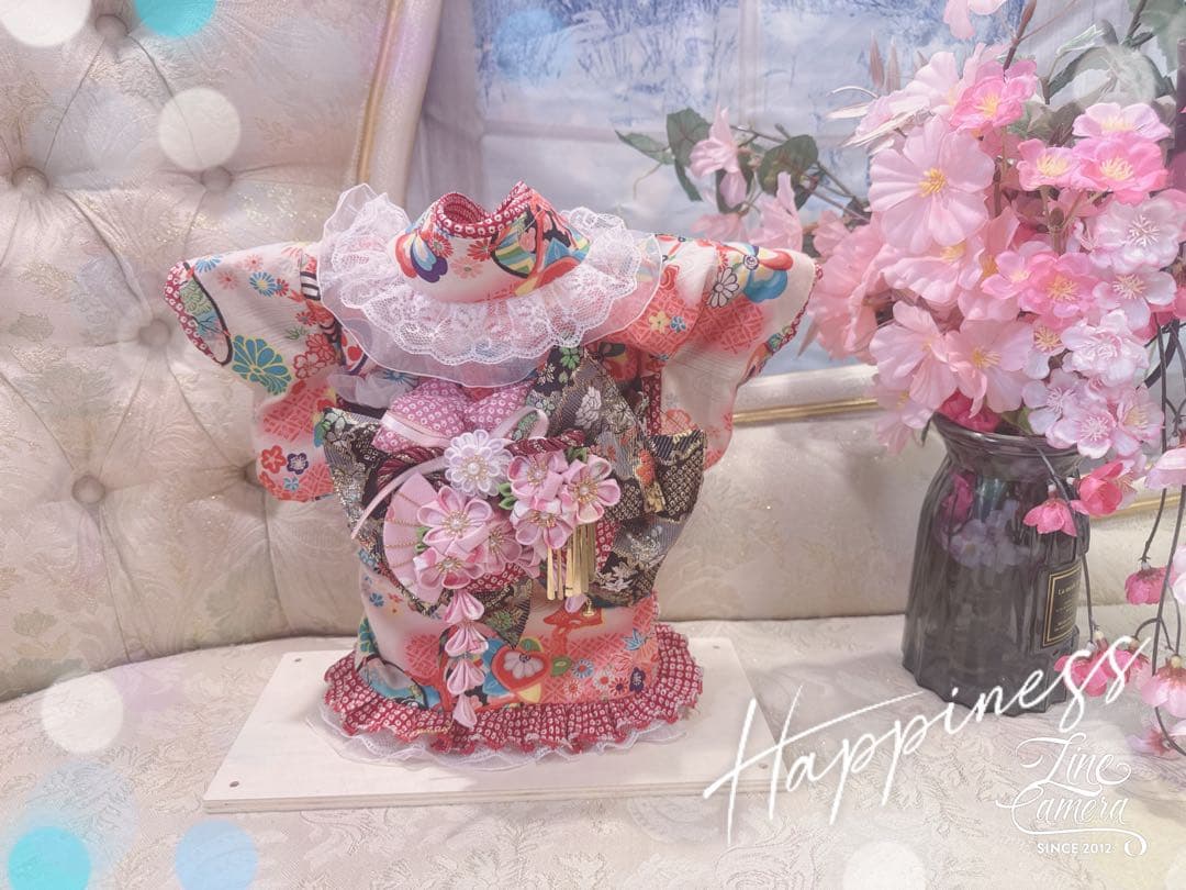 B398.pon2pan2☆オーダー☆犬お着物☆犬2ウェイお着物