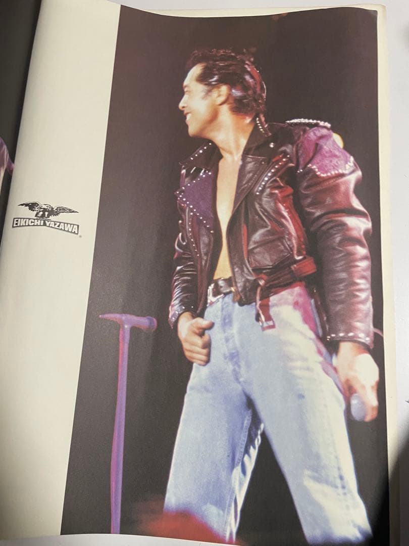 矢沢永吉 Anytime Woman 1992年 ポスター ツアーパンフB2 - メルカリ