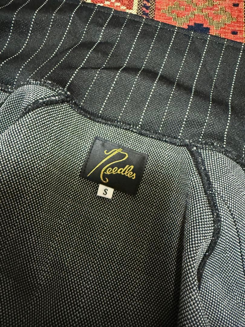needles トラックジャケット　ストライプ　ブラック　サイズS ニードルズ